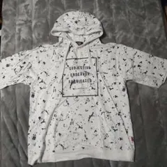 メンズ半袖パーカー