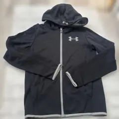 Under Armour ColdGear ブラックパーカー YLG