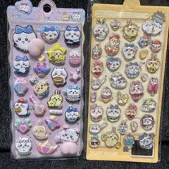 ちいかわ　ぷくぷくシール　ボンボンドロップシール　２点セット