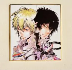 家庭教師ヒットマンREBORN! 雲雀恭弥 アラウディ 色紙 天野明展in京都