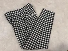 ZARA ギンガムチェック　パンツ