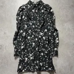 SNIDEL Sustainableプリントフリルミニワンピース　ワンピース