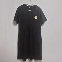 SHEIN 黒 ワンピース 半袖