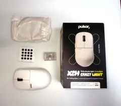 Pulsar X2H CRAZY LIGHT Mini ワイヤレスマウスのサムネイル