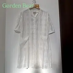 ⭐︎新品⭐︎ゴールデンベア　シンプル　チェック柄　ブラウス　綿100%