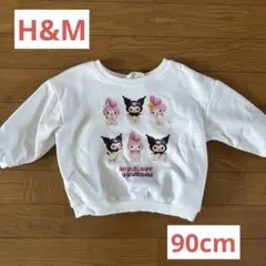 H&M マイメロディ クロミ トレーナー　プリントスウェット