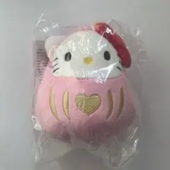 ハローキティ だるま　ぬいぐるみ ピンク　Avail サンリオ 縁起