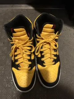 NIKE Dunk High Retoro イエロー×ブラック
