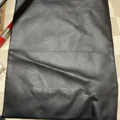 未使用！　Diesel ディーゼル　バッグ用保存袋　革　ブラック