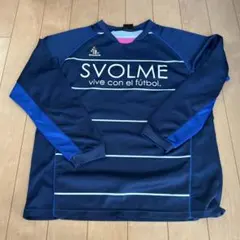 SVOLME 長袖シャツ ネイビー