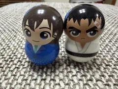 食玩　トレーディングフィギュア　毛利蘭　京極真「クーナッツ 名探偵コナン」のサムネイル