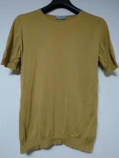 極美品 希少カラー JOHN SMEDLEY シーアイランドコットン ニット