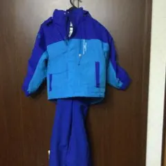 子ども用 スキー ウェア 青紫　　130