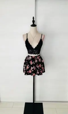 フローラルプリント カジュアルスカート / Skirt / Shorts