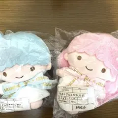 ぴたっとふれんず キキララ 希少品 サンリオ ぬいぐるみ リトルツイン