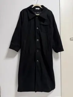 ブラック ロングコート