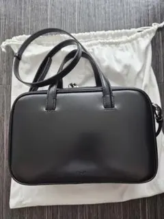 Aeta DA25 ボストンバッグ S 黒 レザーハンドバッグ 保存袋付き - メルカリ