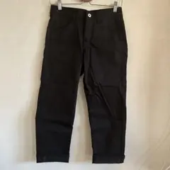 新品未使用　しまむらブラック　ストレッチロールアップパンツ サイズ67 ￼