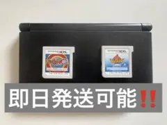 ニンテンドー3DS LL ブラックジャンク品 妖怪ウォッチ真打 白犬隊