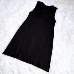 極美品✨プリーツプリーズ イッセイミヤケ ロングワンピース LL 大きいサイズ 極美品✨プリーツプリーズ イッセイミヤケ ロングワンピース LL 大きい