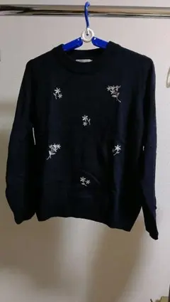 ニット  ネイビー