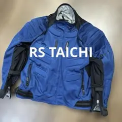 RS TAICHI タイチ　ライティングジャケット　ブルー　バイク　L
