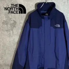 ザノースフェイス　マウンテンジャケット　ナイロンジャケット　ブルー　メンズXXL