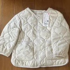 UNIQLO キッズジャケット 100cm オフホワイト新品未使用