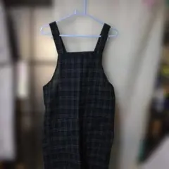 E*e様 チェック柄エプロン（黒・青・緑）
