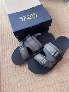 Teva スポーツサンダル オリーブ メンズ28cmのサムネイル