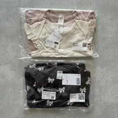 H&M フリルロンパース リボンロンパース 104 新品 3着まとめ売り