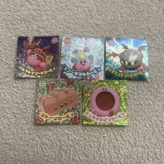 星のカービィー 付録ステッカー5枚セット