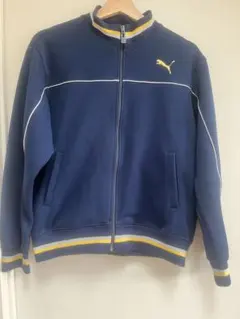 PUMA ネイビー ジップアップジャージ