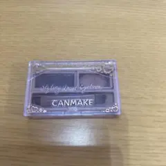 【ブラシ未使用】 CANMAKE スタイリングデュアルアイブロウ 04
