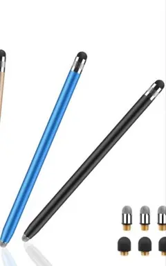 新品　２本セット　スタイラスペン　タッチペン　交換用ペン先あり