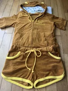 リラックマルームウェア半袖　ハーフパンツ 毛羽立ちあり　san-xのサムネイル