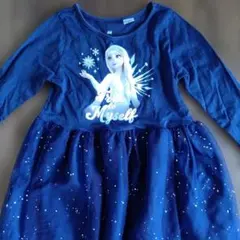 H&M ディズニーフローズン エルサ ワンピース 98/104