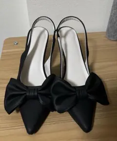 GRL リボンミュールパンプス [fa062] 24cm