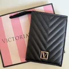 新品未使用 Victoria's Secret パスポートケース 黒 No.2