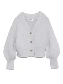 SNIDEL ローゲージニットカーディガン