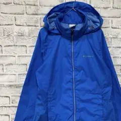 コロンビア　マウンテンパーカー　ブルーレディースM アウトドア0119