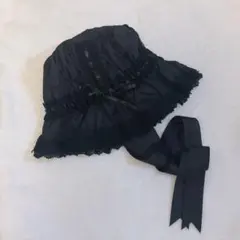 ALICE and the PIRATES フリルメイドキャップ　黒