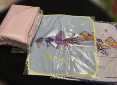 マクドナルド　福袋　ピンク 保冷バッグ　ハンカチ