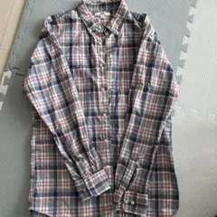 ユニクロチェックシャツ　Lサイズ