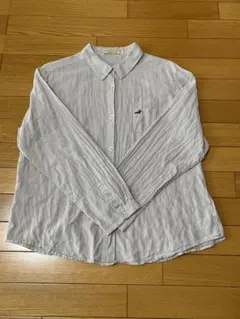 CROCODILE 長袖シャツ ストライプ 3L