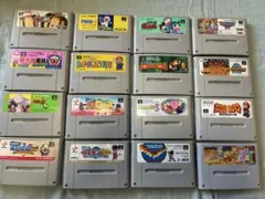 スーパーファミコンソフト　まとめ売り　24個