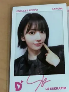 lesserafim dicon popup サクラ チェキトレカ