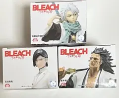 BLEACH フィギュア　3体セット　更木剣八　石田雨竜　日番谷冬獅郎　新品