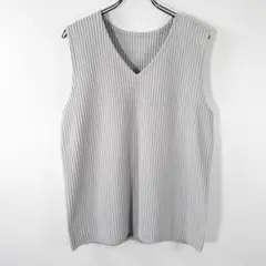 【HOMME PLISSE】ノースリーブ タンクトップ 3 2026年最新】HOMME PLISSE ISSEY MIYAKE メンズ タンクトップ