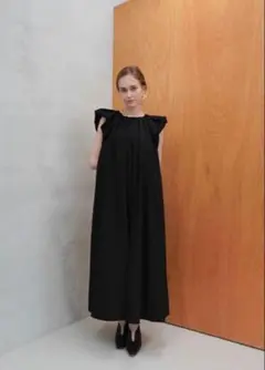 Acka drape one-piece ブラック2 - メルカリ